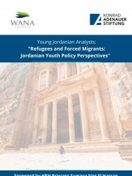 Jordanian Young Analysts: Refugees and Forced Migrants - Jordanian Youth Policy Perspectives
