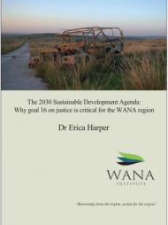 The 2030 Sustainable Development Agenda: Why goal 16 on justice is critical for the WANA region