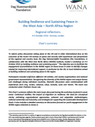 Building Resilience and Sustaining Peace in the West Asia – North Africa Region: Reflections