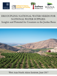 فصل الاحتياجات الوطنية للمياه من إمدادات المياه الوطنية: رؤى وإمكانات للبلدان في حوض الأردن