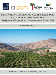 Condensed Report: Decoupling National Water Needs for National Water Supplies: Insights and Potential for Countries in the Jordan Basin