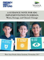 A Guidance Note for SDG Implementation in Jordan: Water, Energy, and Climate Change