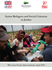 Syrian Refugees and Social Cohesion in Jordan