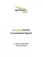 Greening WANA Consultation Report