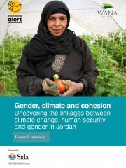 Gender, climate and cohesion - Uncovering the linkages between climate change, human security and gender in Jordan - Research Summary