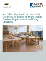 Men’s Participation in Jordan’s Early Childhood Education and Care Sector: Barriers, Opportunities, and Policy Directions