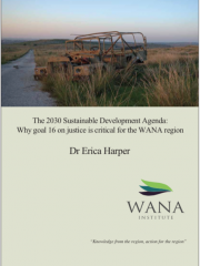 The 2030 Sustainable Development Agenda: Why goal 16 on justice is critical for the WANA region