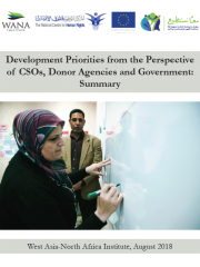Development Priorities from the Perspective of CSOs, Donor Agencies and Government: Summary