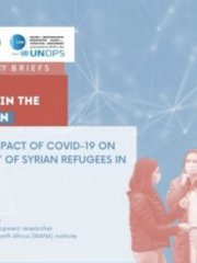  Exploring the impact of COVID-19 on the “livelihoods” of Syrian refugees in Jordan